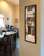 Load image into Gallery viewer, &quot;End of the Alley&quot; TALL SKINNY CANVAS FRAMED PRINT &quot;15 X 45&quot;
