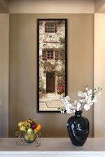 Load image into Gallery viewer, &quot;End of the Alley&quot; TALL SKINNY CANVAS FRAMED PRINT &quot;15 X 45&quot;
