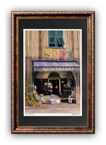 Load image into Gallery viewer, “Alimentari&quot; Signed Matted &amp; Framed

