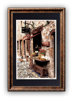 Load image into Gallery viewer, &quot;Bread Shop&quot; Signed Mattred &amp; Framed
