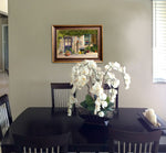 Load image into Gallery viewer, “Claudette&#39;s Door and Window&quot; FRAMED CANVAS ARTIST SIGNED 24&quot;x 32&quot;
