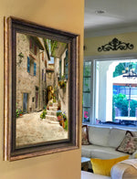 Load image into Gallery viewer, “Tuscan Steps&quot; FRAMED CANVAS ARTIST SIGNED 24&quot;x 32&quot;
