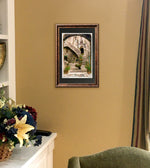 Load image into Gallery viewer, &quot;Wheelbarrow of Roses&quot; Signed Matted &amp; Framed
